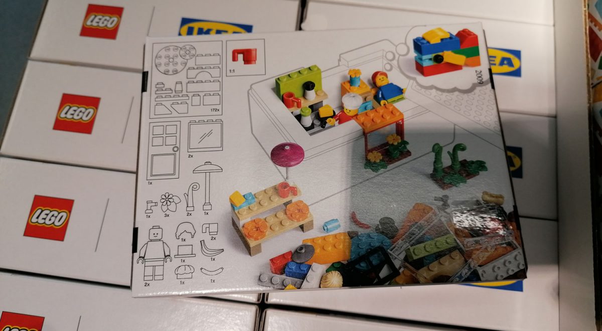 שיתוף פעולה בין LEGO & IKEA בקולקציית BYGGLEK. קופסאות האחסון בהשקת איקאה