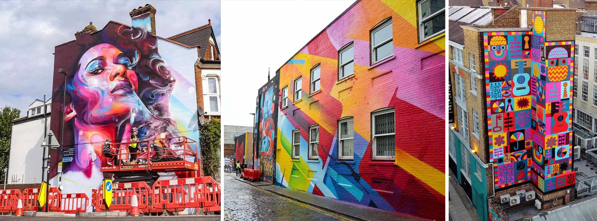 פסטיבל ציורי הקיר בלונדון
